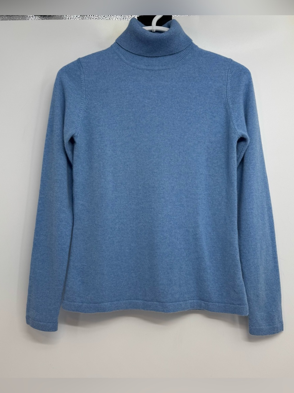 Peter Millar Women’s Size S Blue Cashmere Turtleneck Sweater